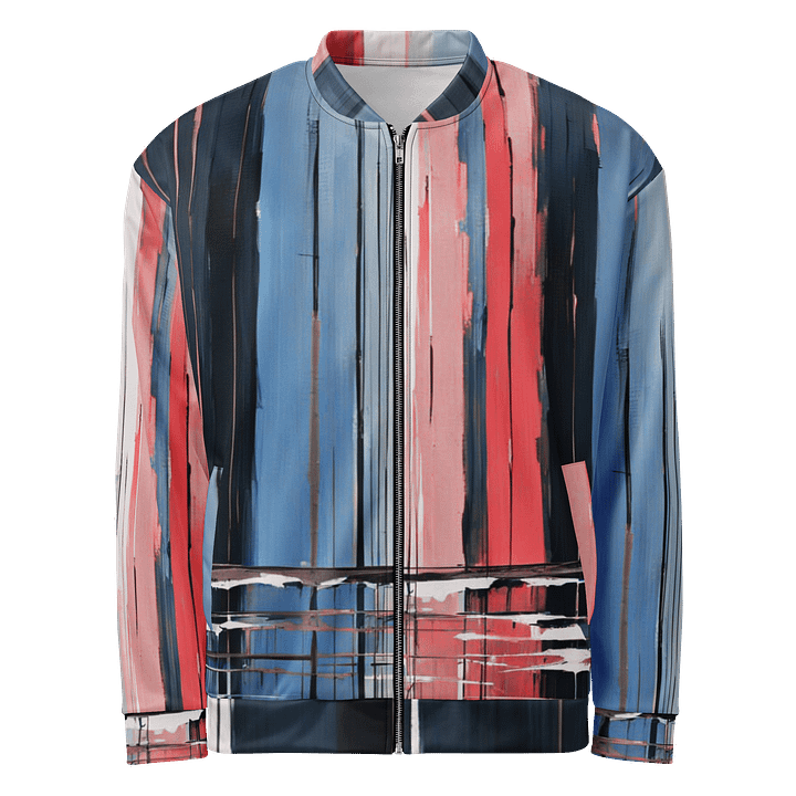 Stripe Bomber Jacket product image (1)