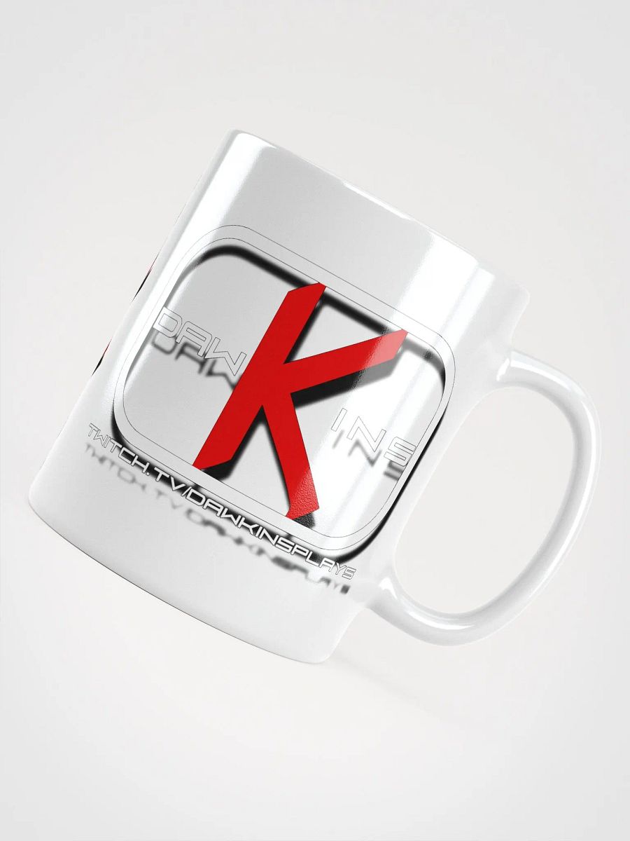 Dawkins Floating Logo Red K White Mug product image (4)