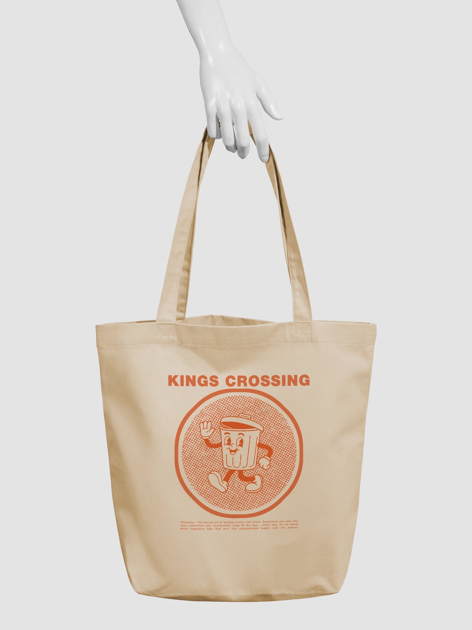Retro Trash Tote Bag product image (3)