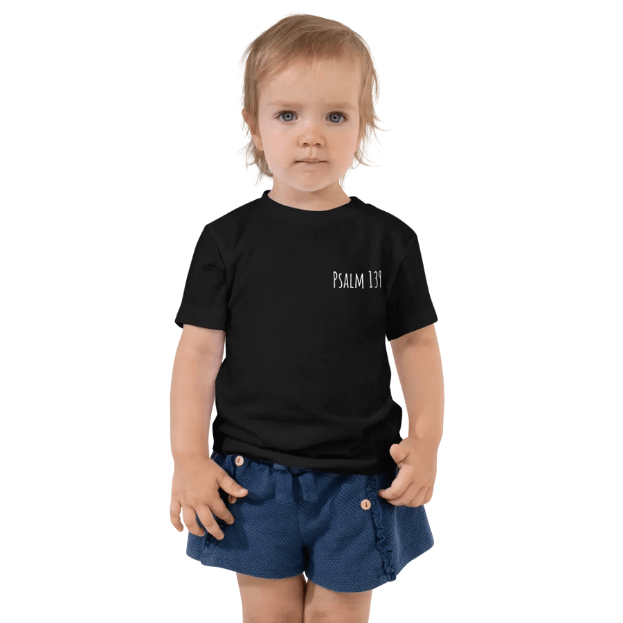 Psalm 139- Short Sleeve Toddler Tee product image (1)