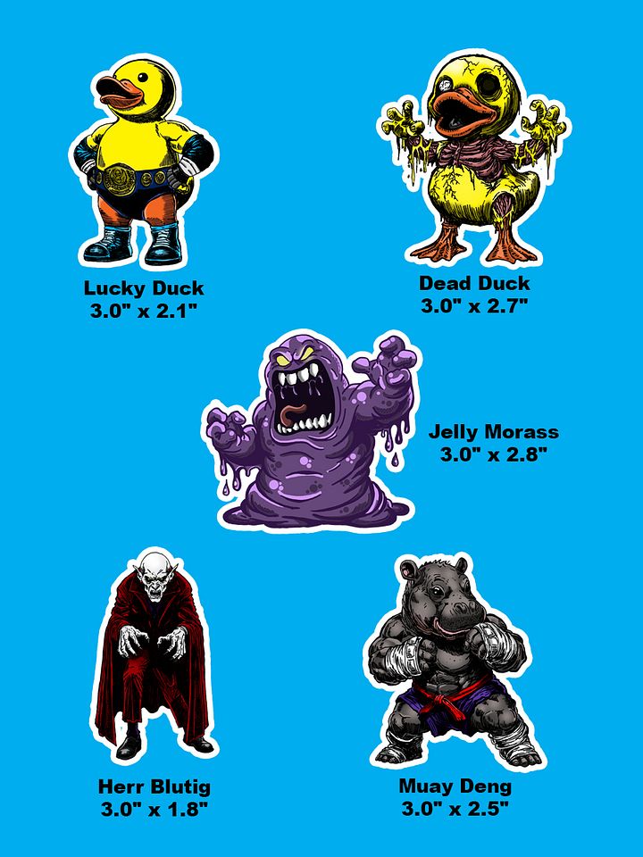 BrocsterBuilds Stickers - Pack #03 product image (1)