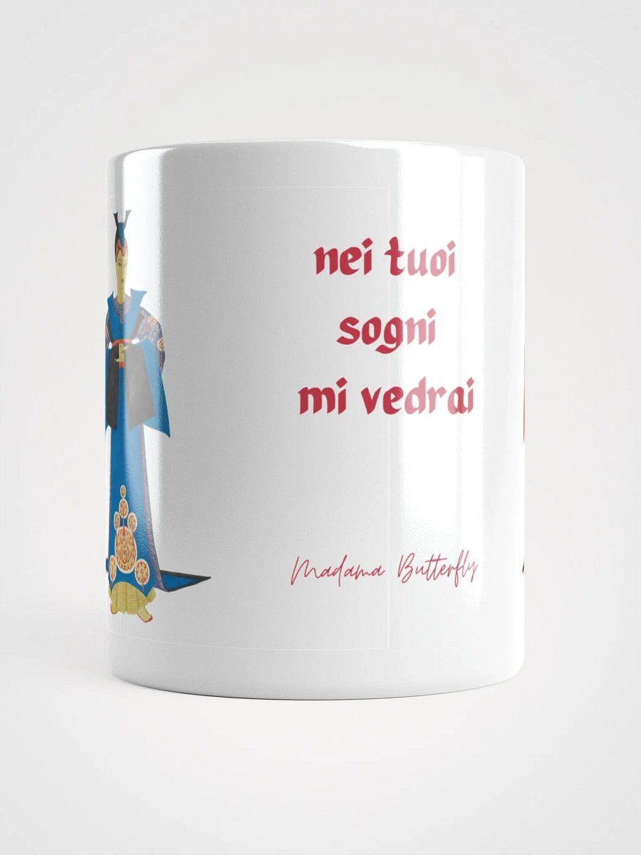 Madame Butterfly, white gloss coffee mug product image (9)