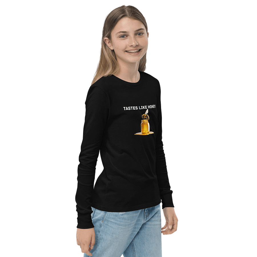 Tastes Like Honey Youth Long Sleeve T-Shirt product image (12)