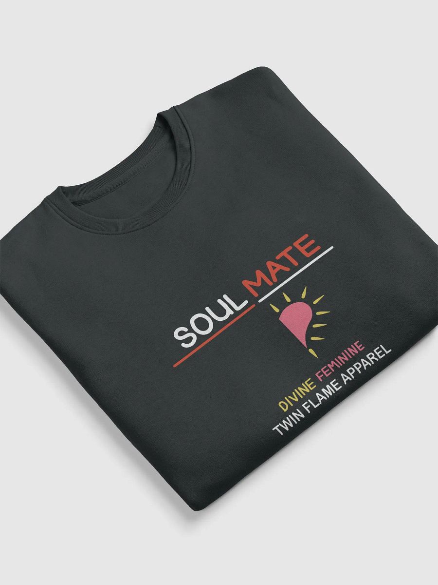 'Soul Mate Divine Feminine' Organic Cotton Eco Sweatshirt product image (5)