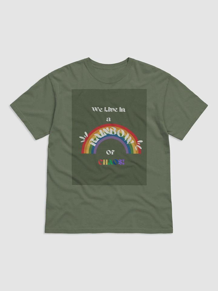 Chaotic Life Green T-shirt product image (1)