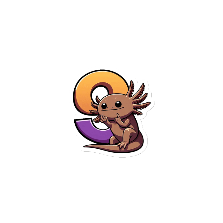 S3 The Wild Axolotls Team Magnet product image (1)