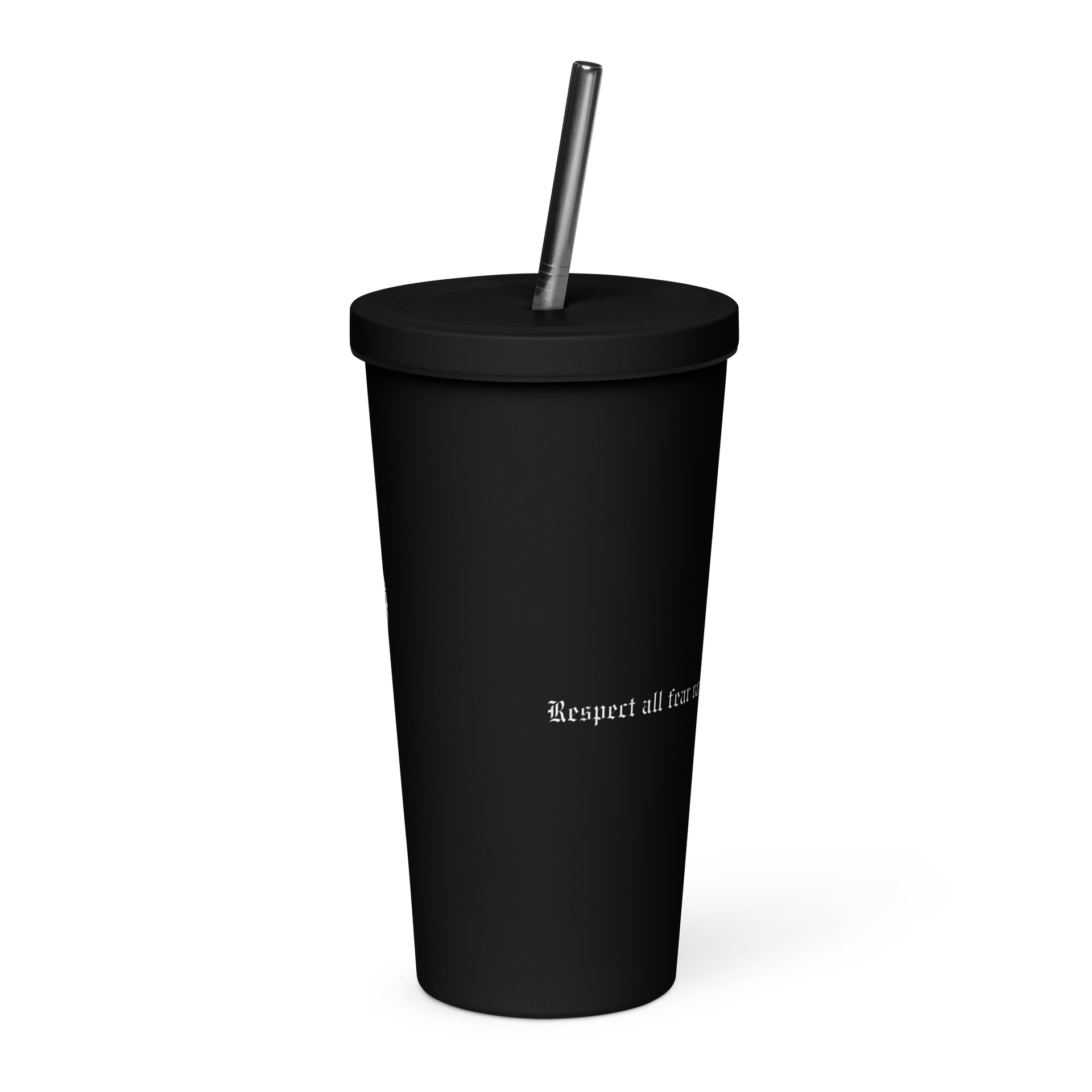 GRIM FAM - “CUP OF CHAOS” High-grade stainless steel Insulated Tumbler #2 - 20 oz (600 ml) product image (3)