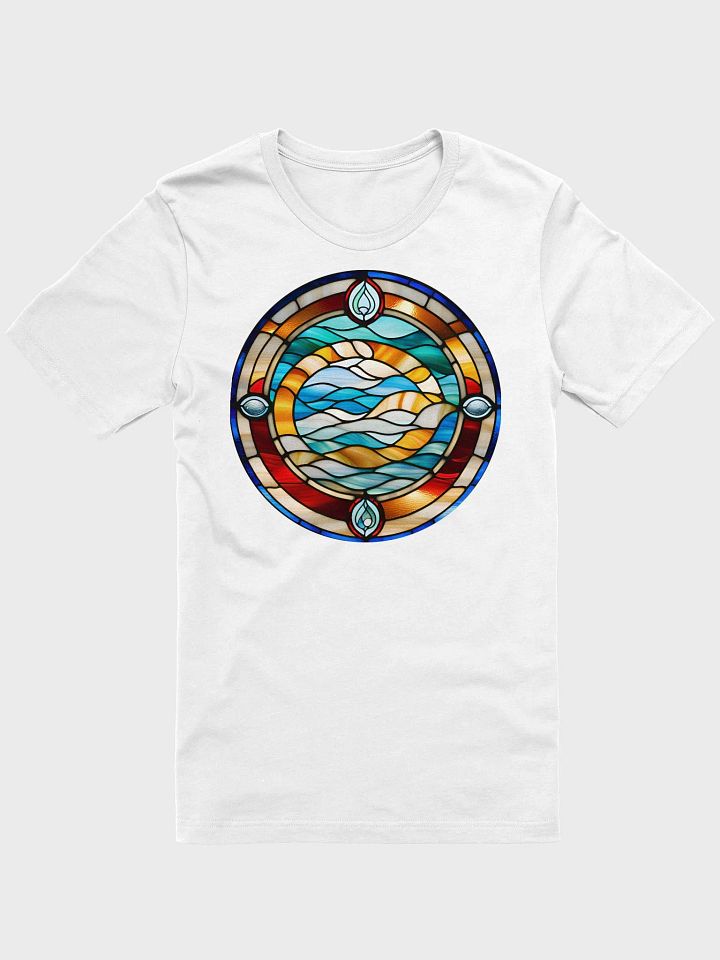 Spiritual Aquarius - Unique T-Shirt Design - Circle Energy product image (1)