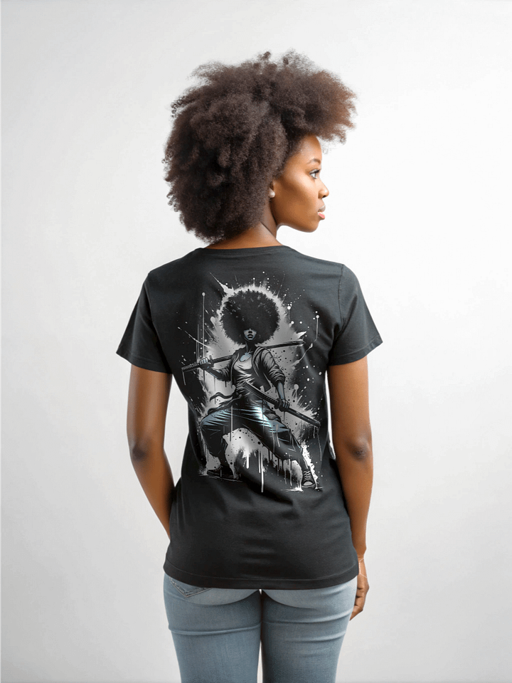 Afro Samurai Girl T-Shirt product image (2)