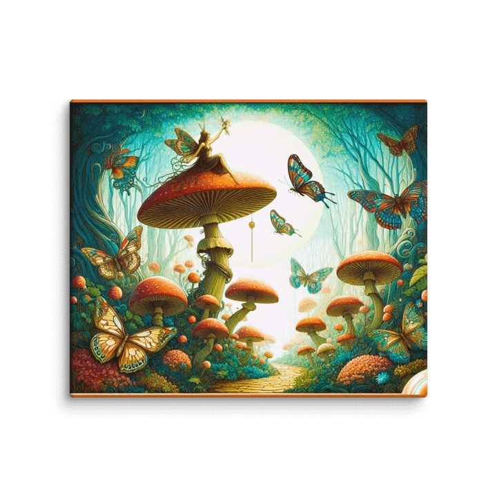 Mushrooms & Butterflies product image (1)