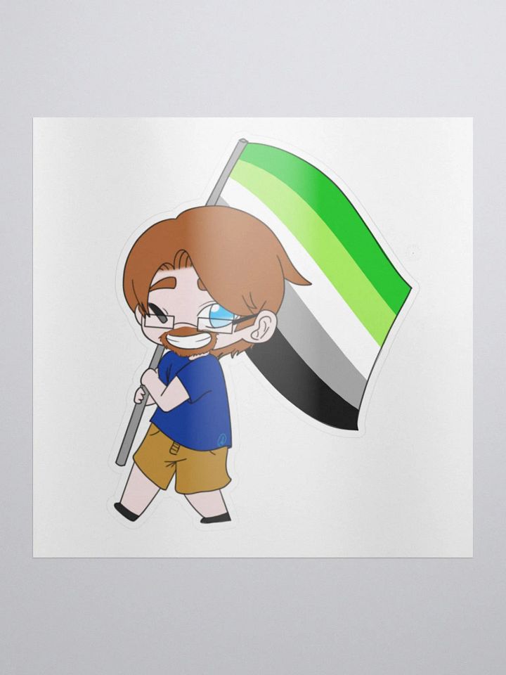 Shemp Aromantic Sticker! product image (1)
