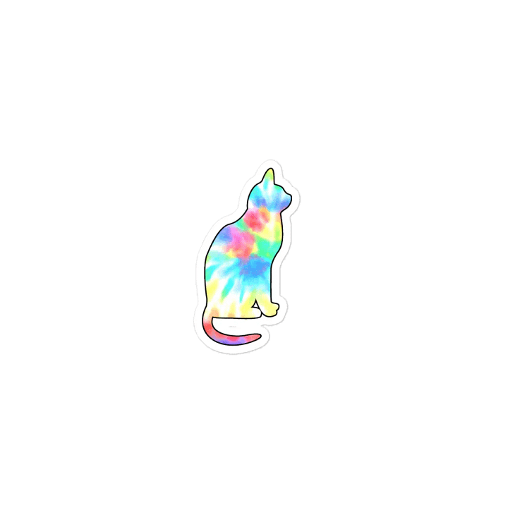 Tie Dye Cat product image (1)