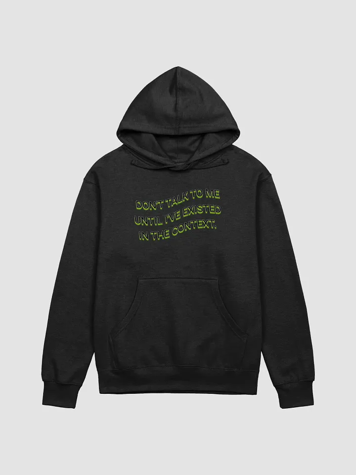 Kamala Harris 2024 Don't Talk to Me Until I've Existed in the Context Adult Hoodie product image (1)
