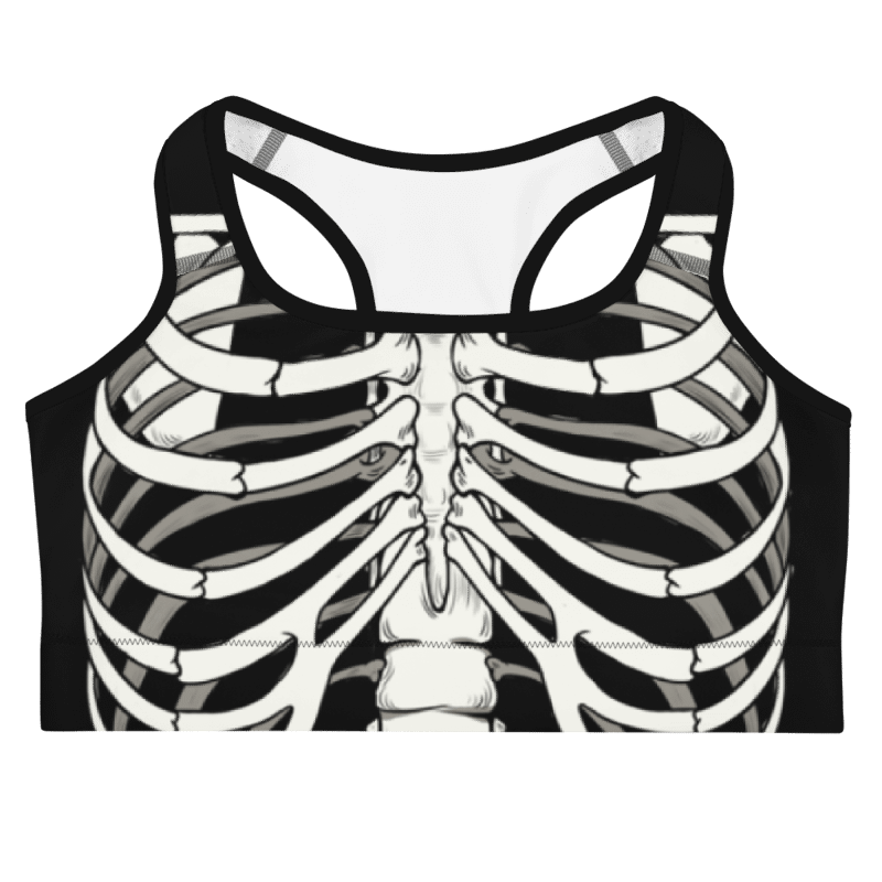 Skeleton Sports Bra product image (1)