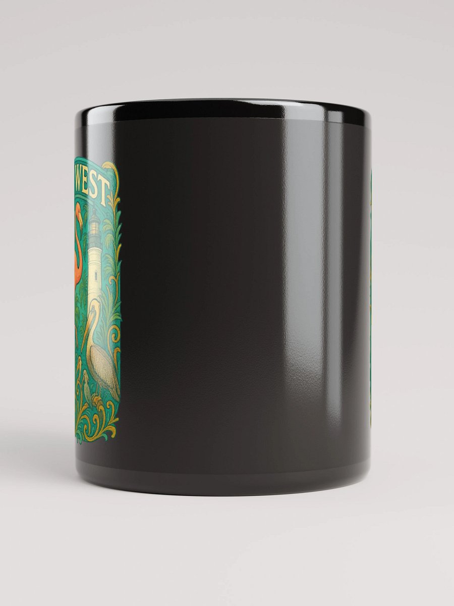 Key West Tropical Mug with Flamingo, Pelican, Rooster, Lighthouse, and Hibiscus product image (5)
