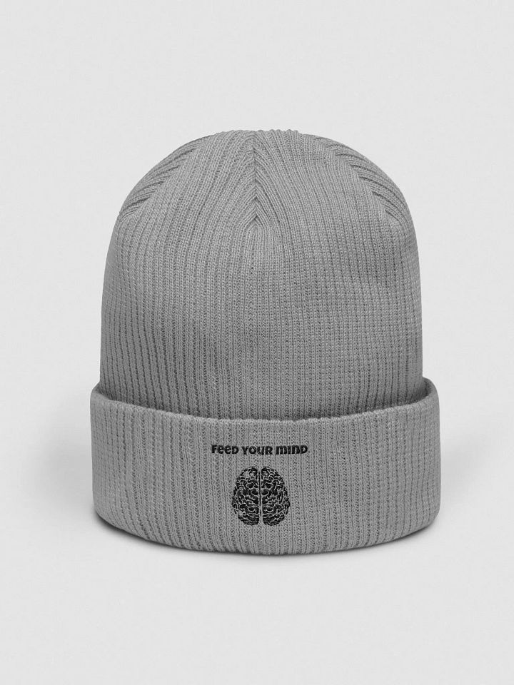 Organic Feed Your Mind Ribbed Beanie product image (1)