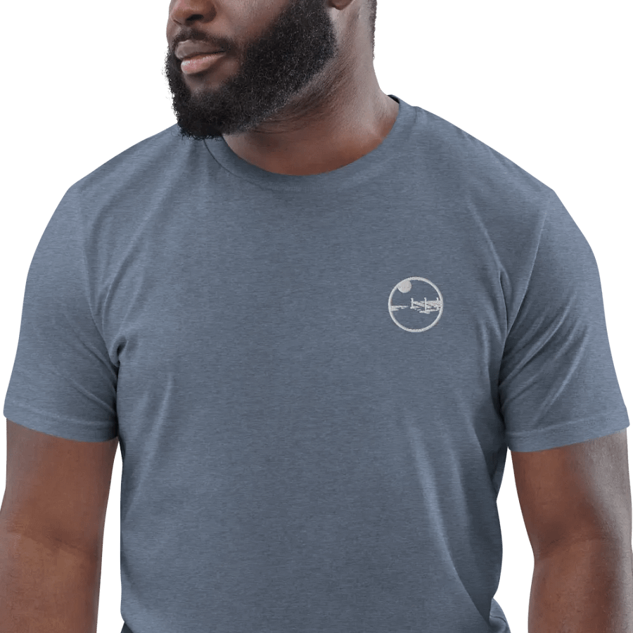 White Skies Embroidered T-Shirt product image (146)