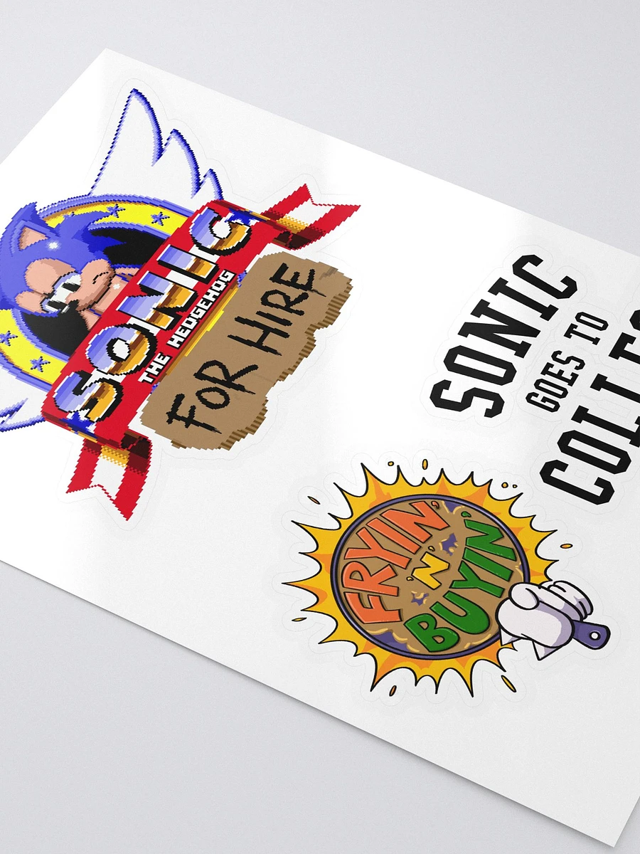 Sonic For Hire Sticker Pack product image (3)