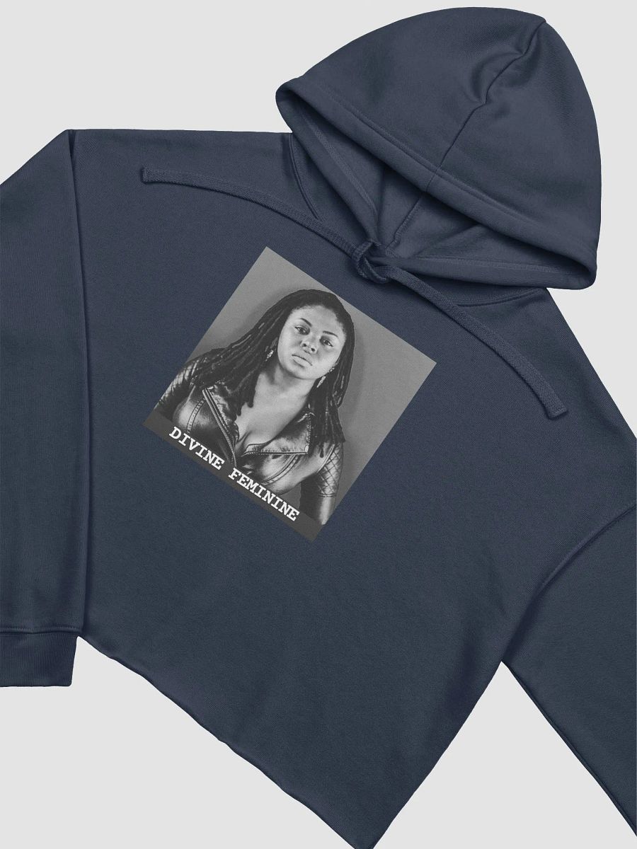 Divine Feminine Navy Crop Hoodie product image (3)
