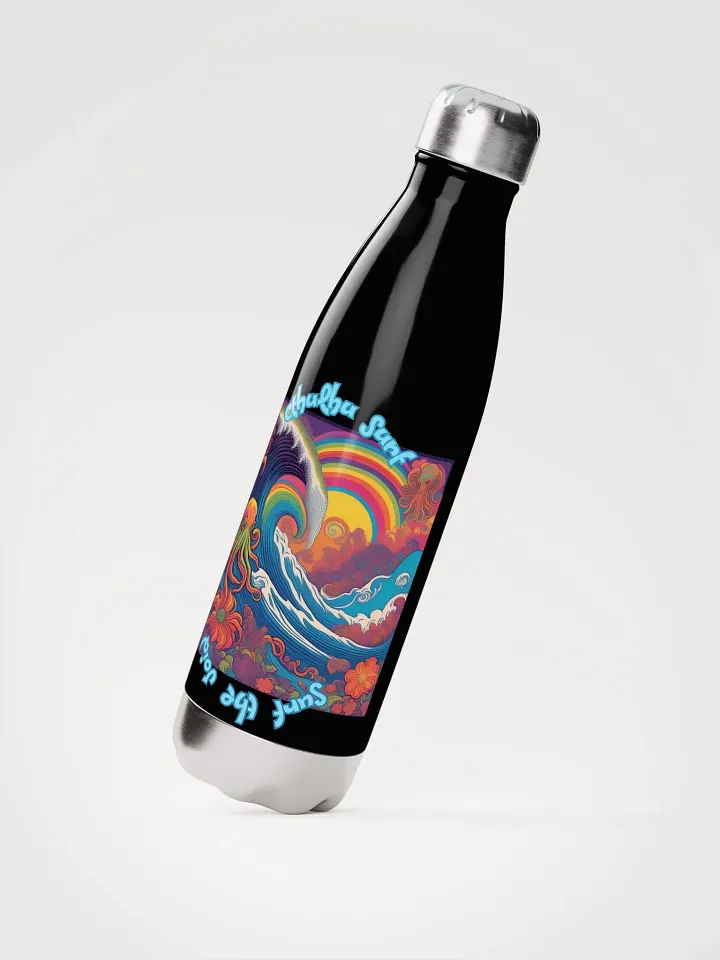 Stainless Steel 17oz Water bottle - choose Black or White 03a product image (2)