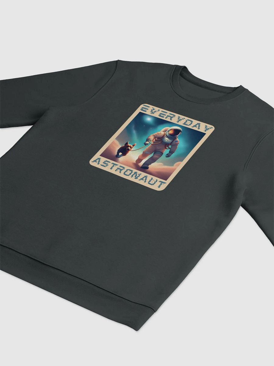 Everyday Astronaut Walking the Dog Unisex Sweatshirt product image (3)