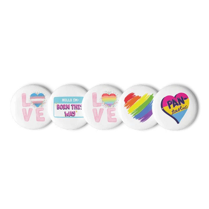 Pride Pin Buttons! product image (2)