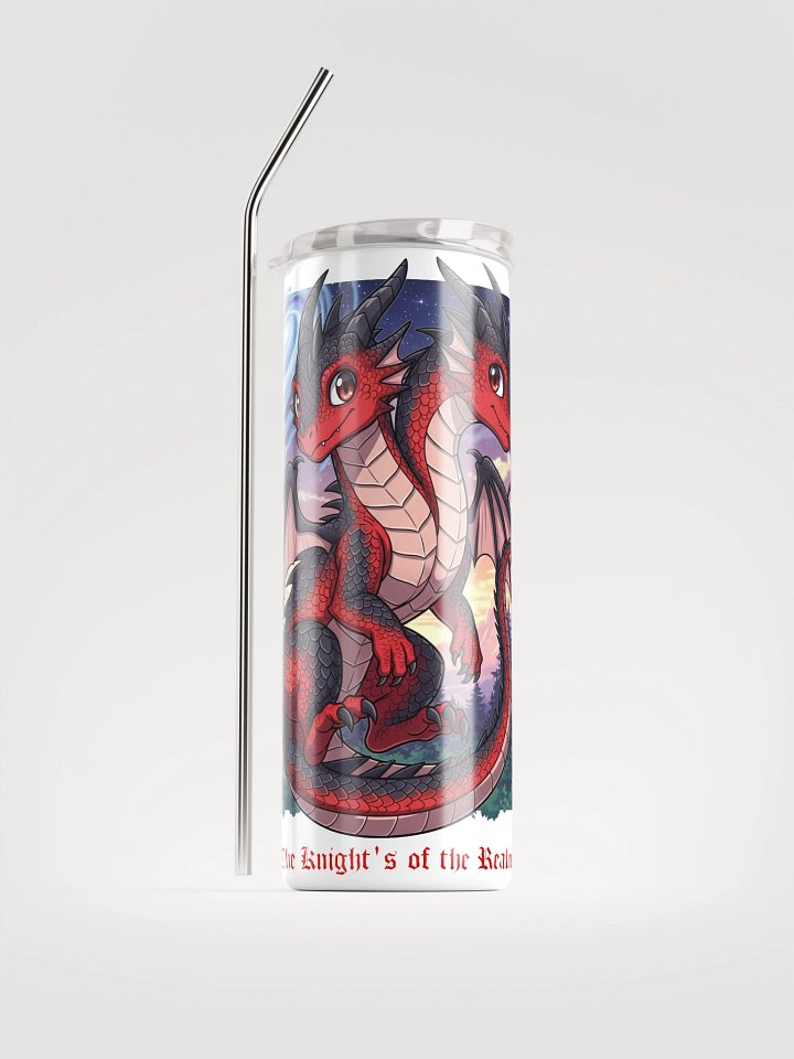 Dual headed baby dragon tumbler product image (2)