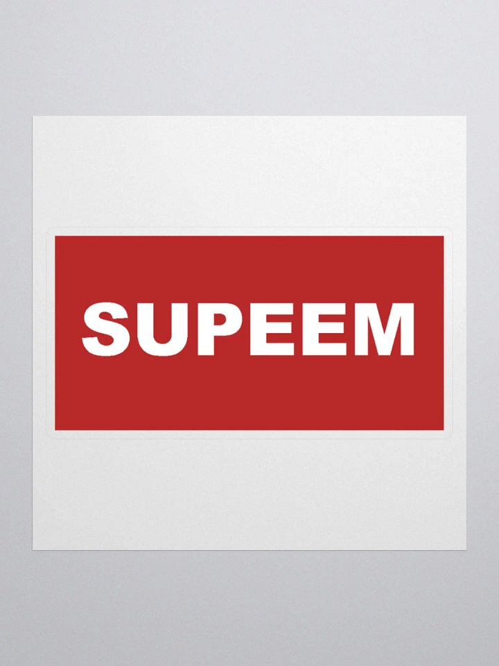 Supe Wear Sticker product image (1)