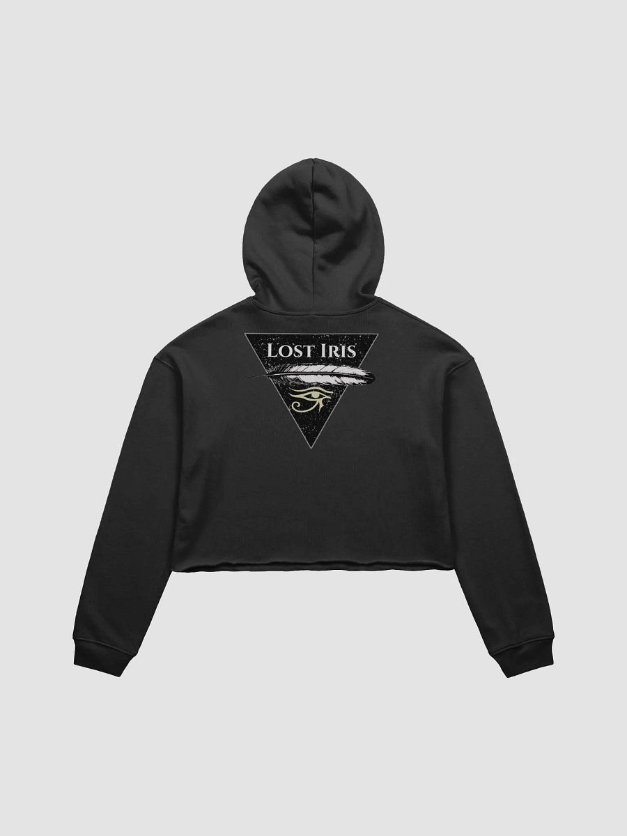 Shadows of Perception Fleece Crop Hoodie + Backprint product image (6)
