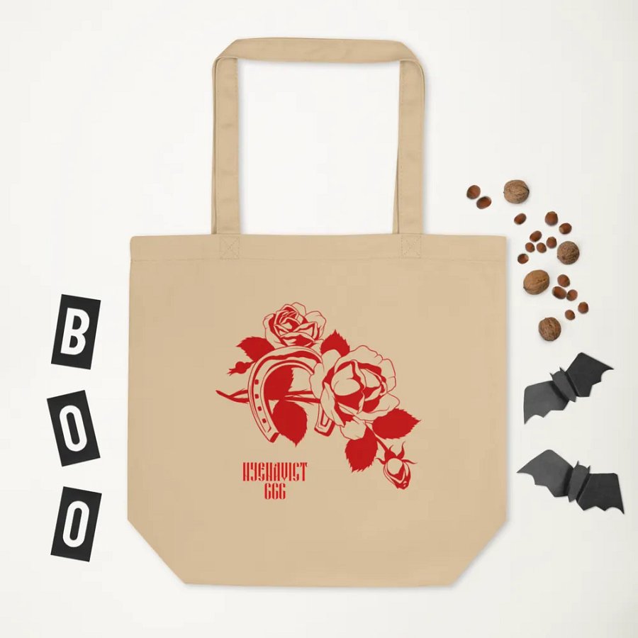 Lucky tote bag red product image (3)