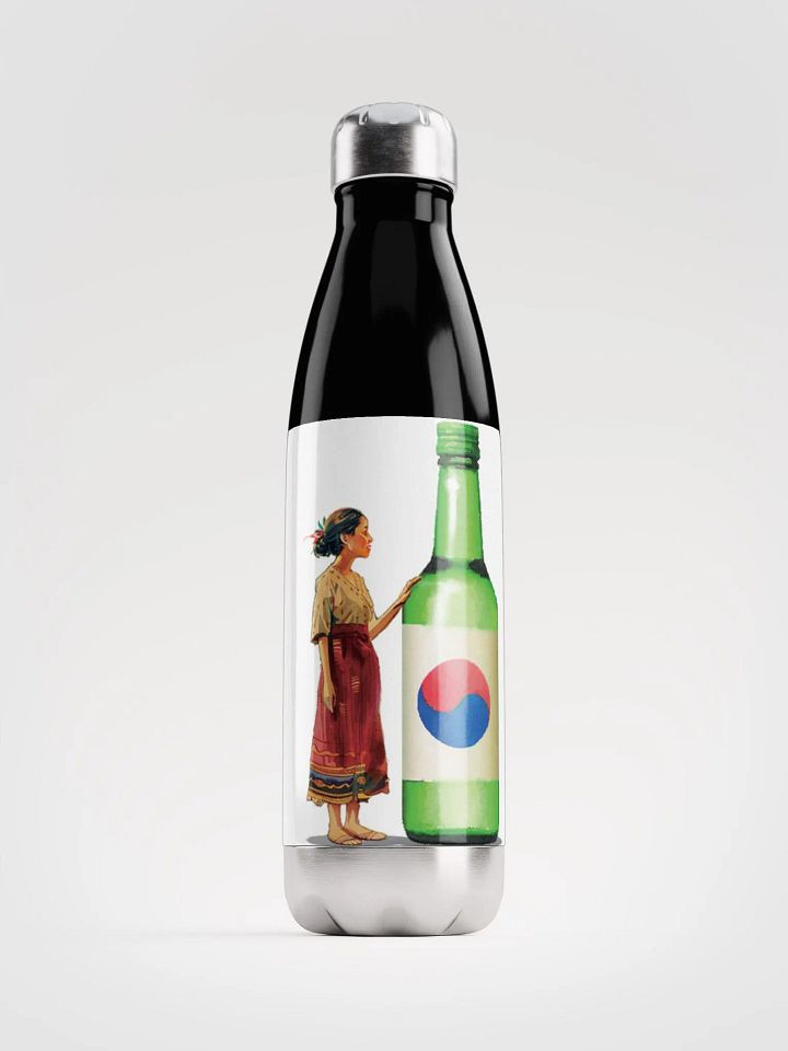 Korean vodka soju and a woman product image (2)