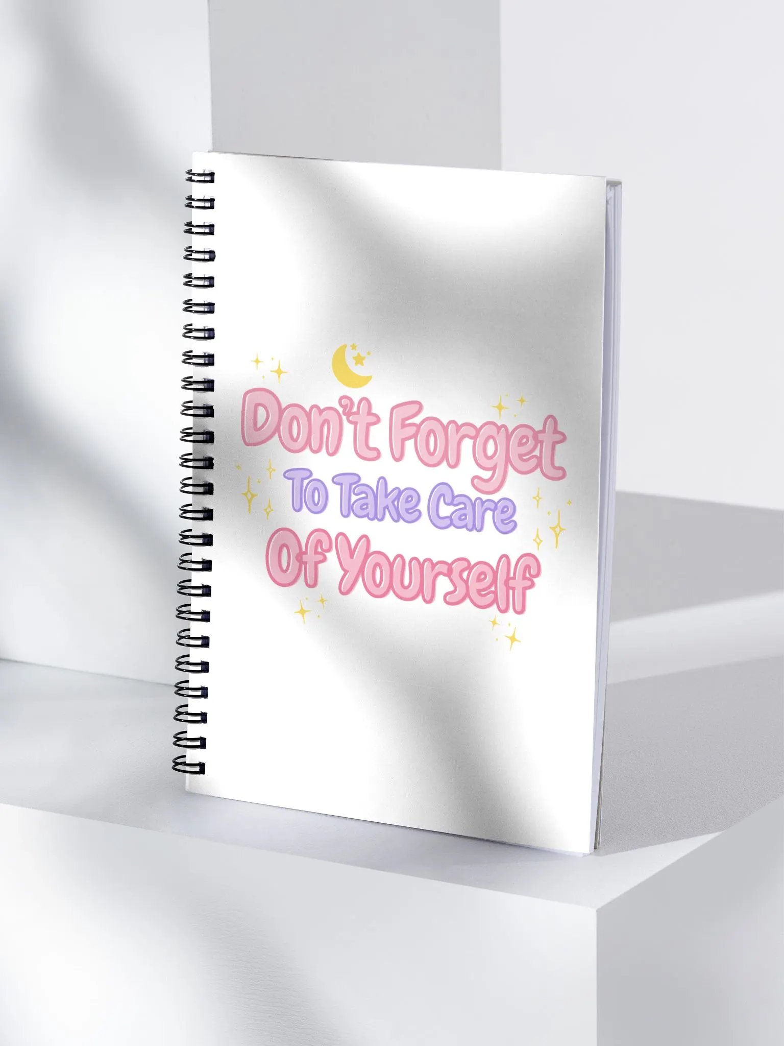 Starry Self-Care Spiral Notebook product image (4)