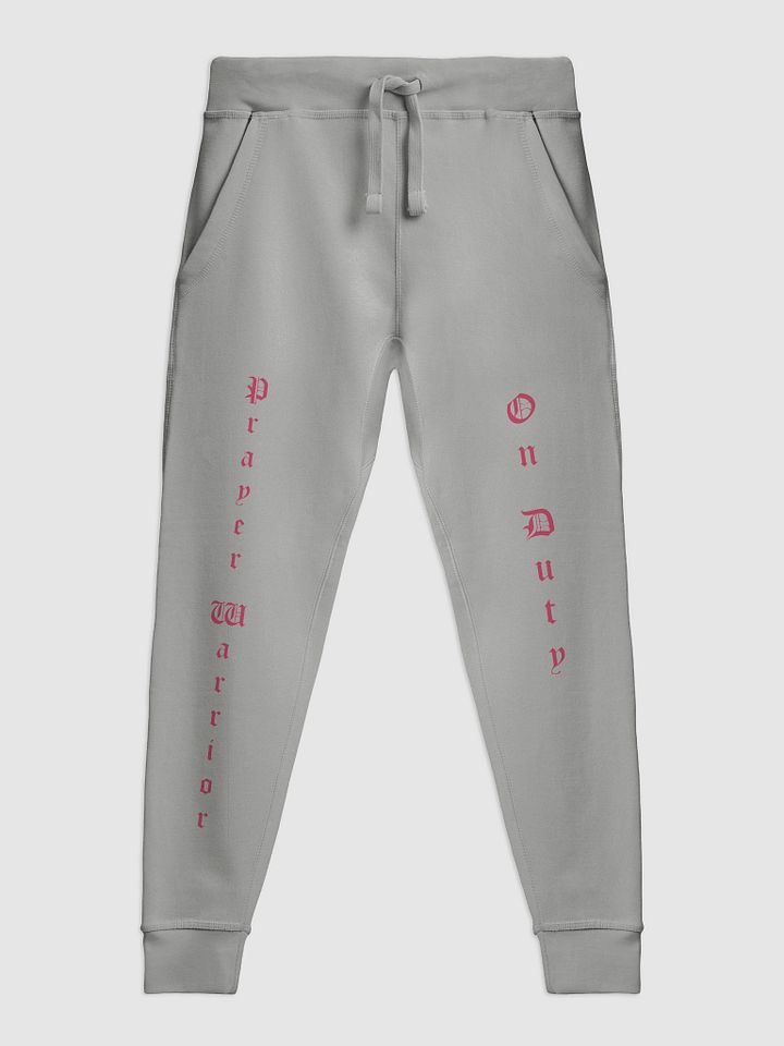 Prayer warrior on duty joggers Unisex product image (8)
