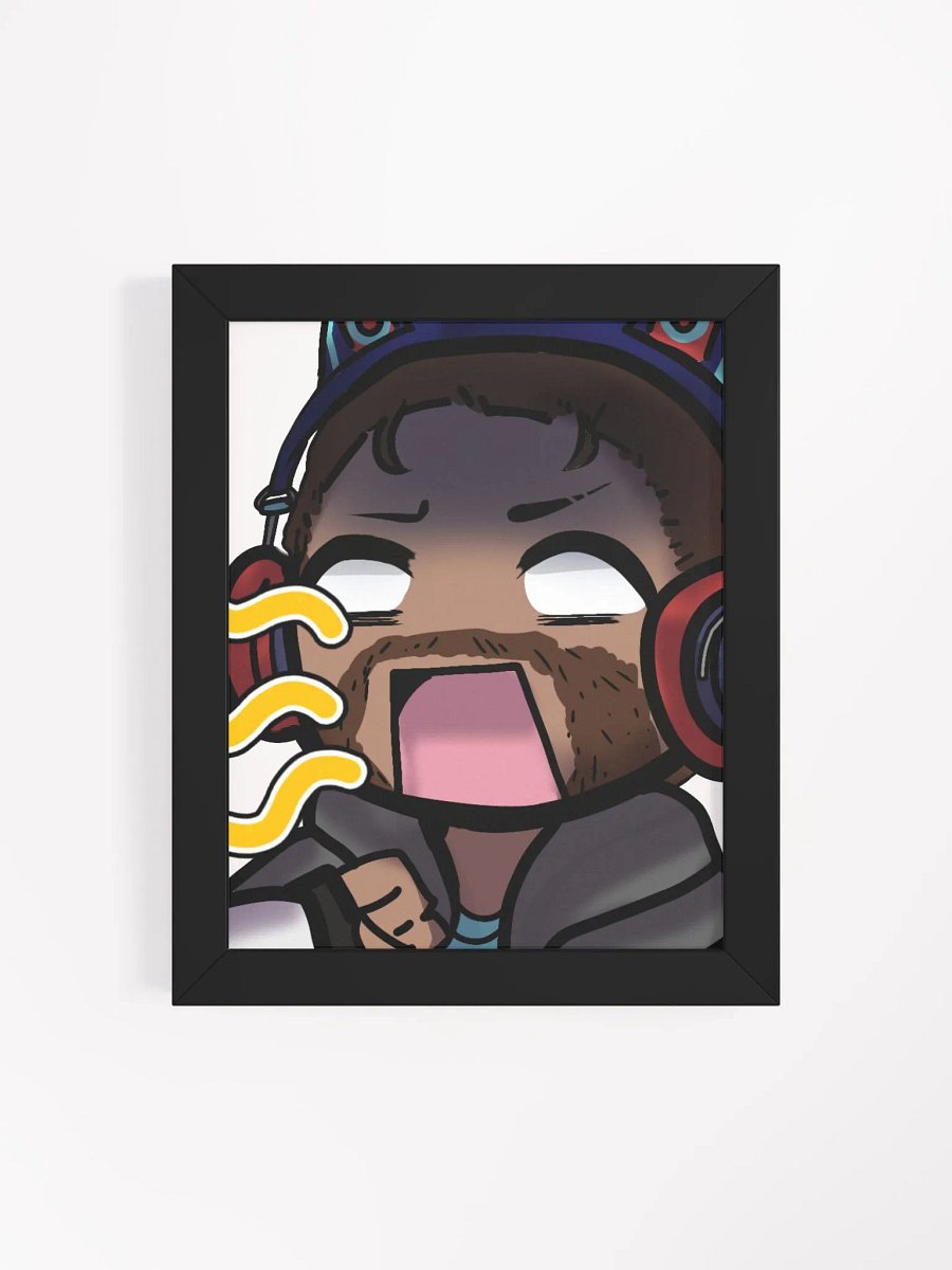 Exasperated NekoDarius Framed Poster product image (65)