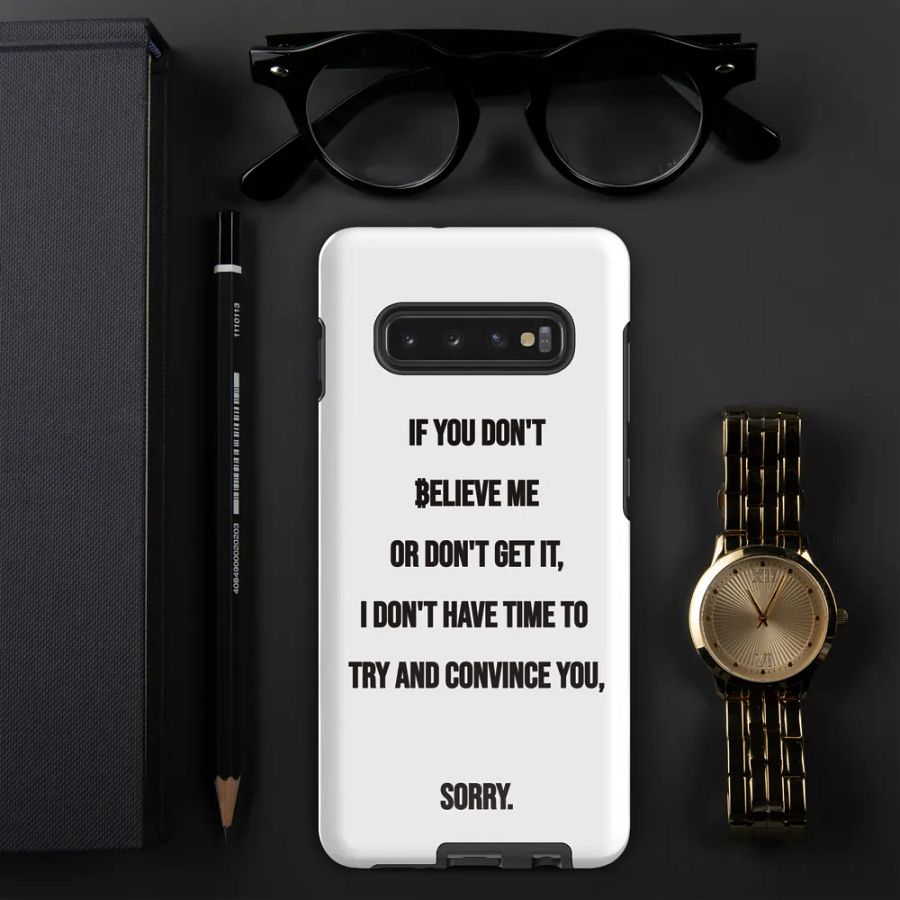 SATOSHI Quote - Samsung Hard Case product image (51)