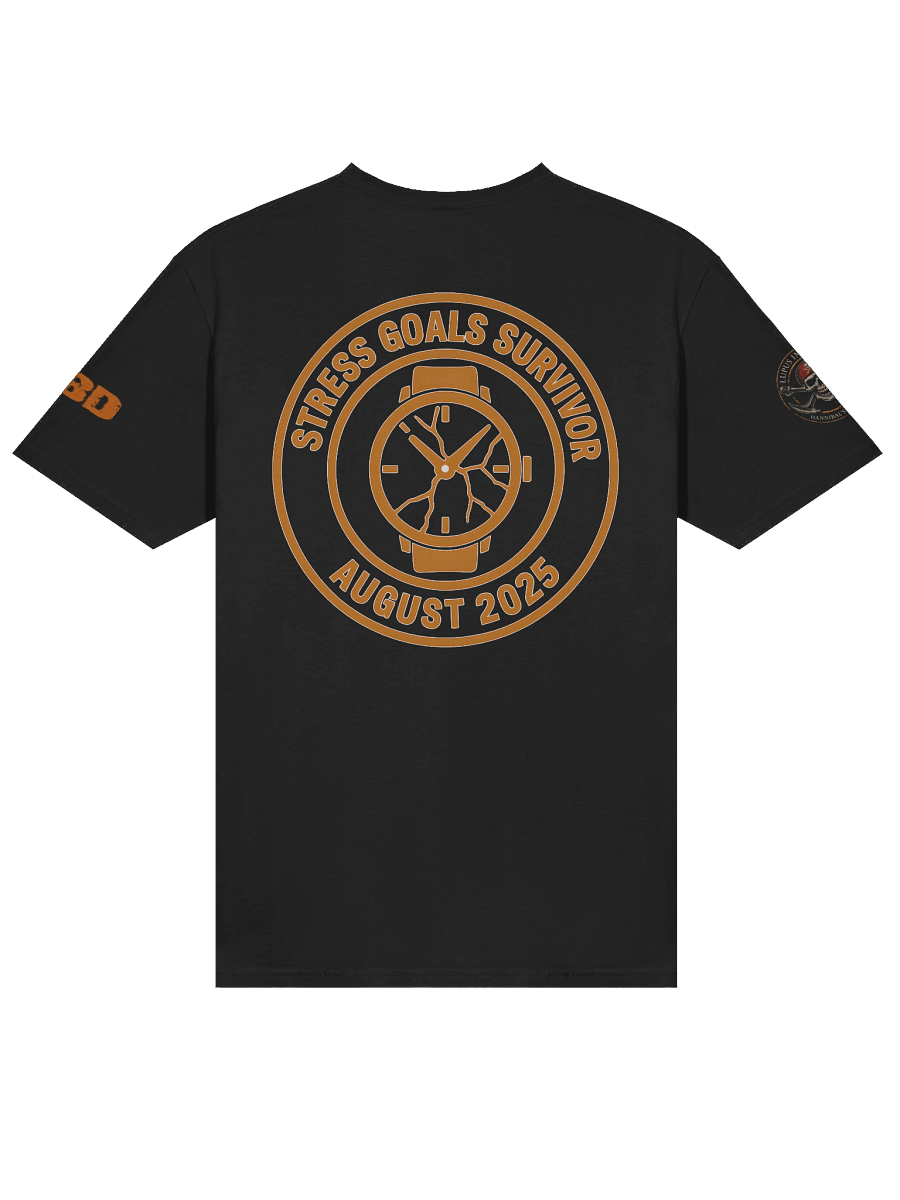 HBD Gaming Stress Goals Survivor 2025 T-shirt product image (32)