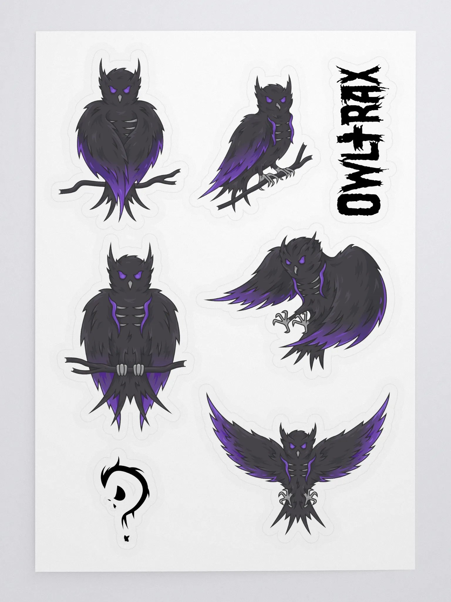 Owltrax - Owl Stickers product image (3)