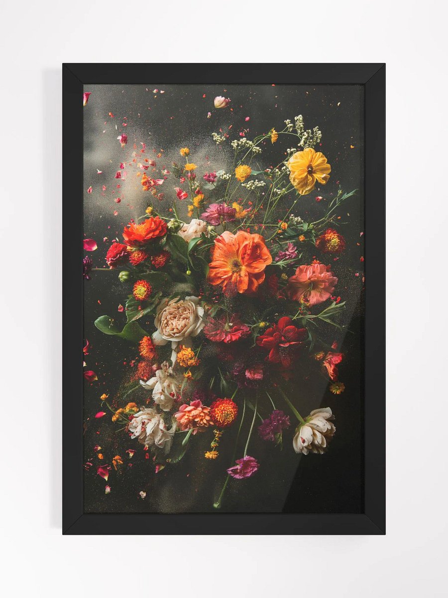 Floral Explosion - Unique Framed Posters for Distinctive Decor product image (1)