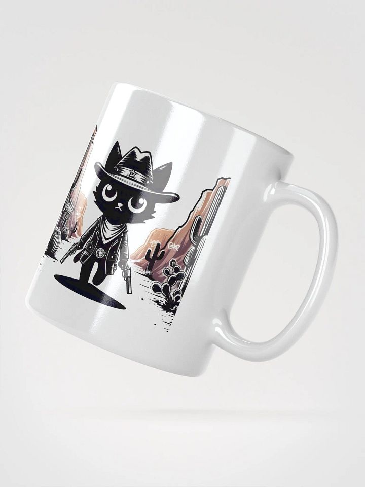 Quick Gun Kitty Mug product image (2)