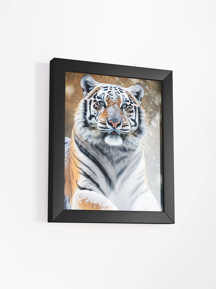 Framed High-Quality Matte Poster: A Siberian Tiger's Majesty product image (13)