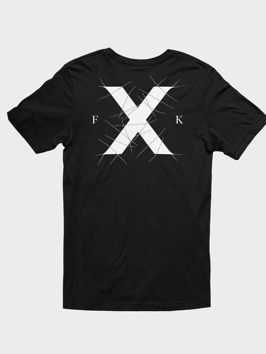 Fetish X Killer F.X.K. Stitch X & Eye Logo T-Shirt (White Design) product image (1)