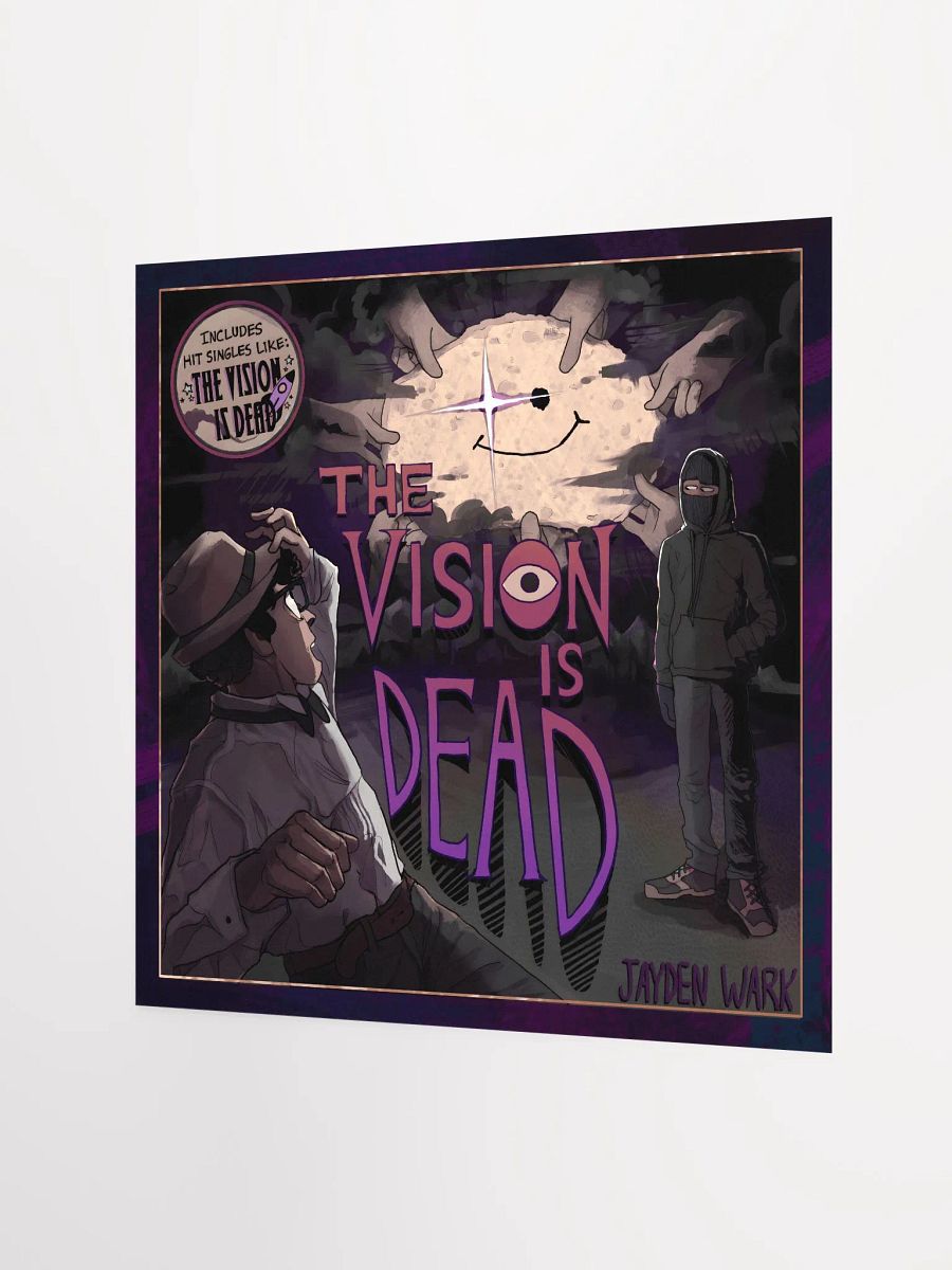 The Vision Is Dead Album Poster product image (2)