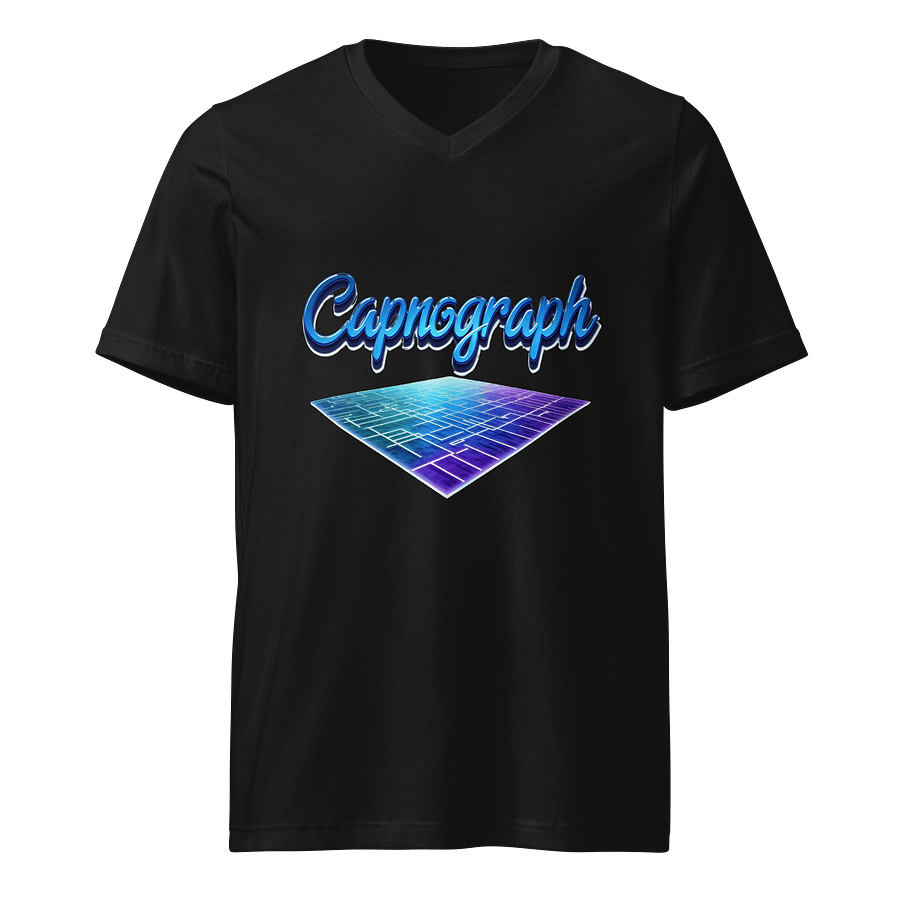 Gradient Capnograph V-Neck Tee product image (1)
