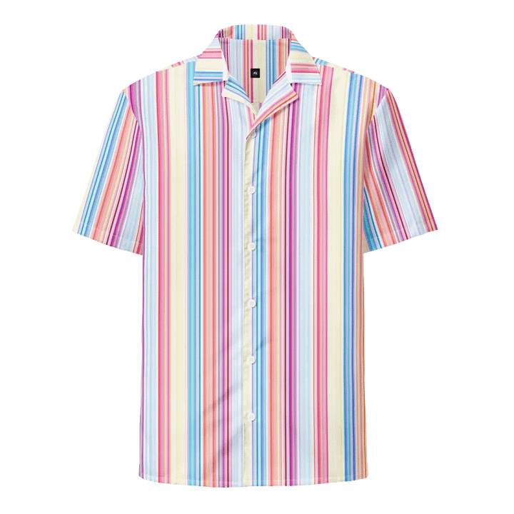 Tropical Breeze Striped Button-Down product image (1)