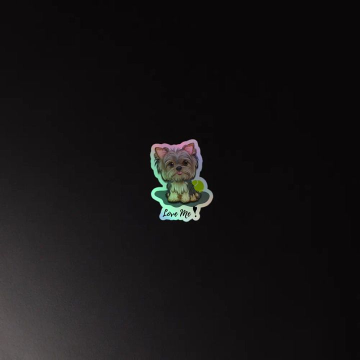 Puppy Love Holographic Sticker Set product image (4)