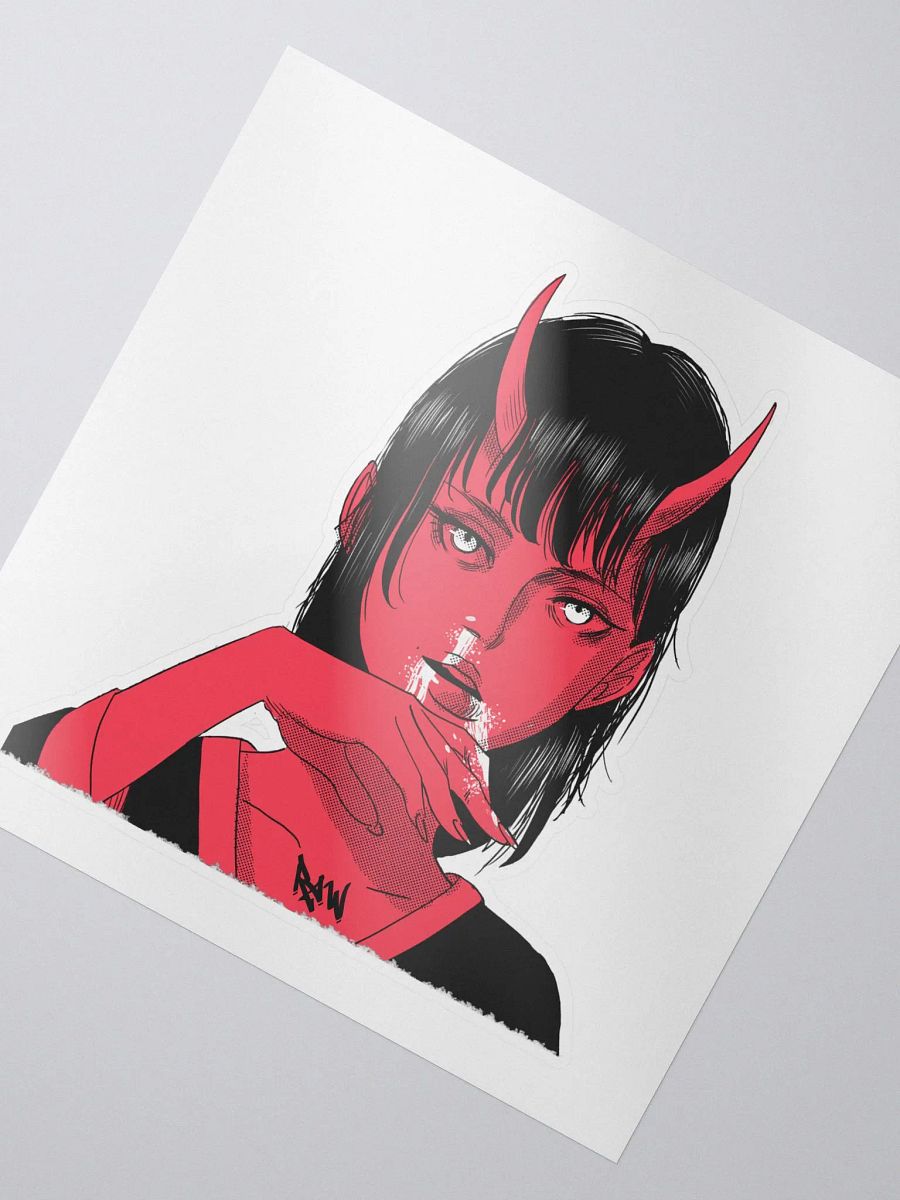 Punched Raw Slap Sticker product image (4)