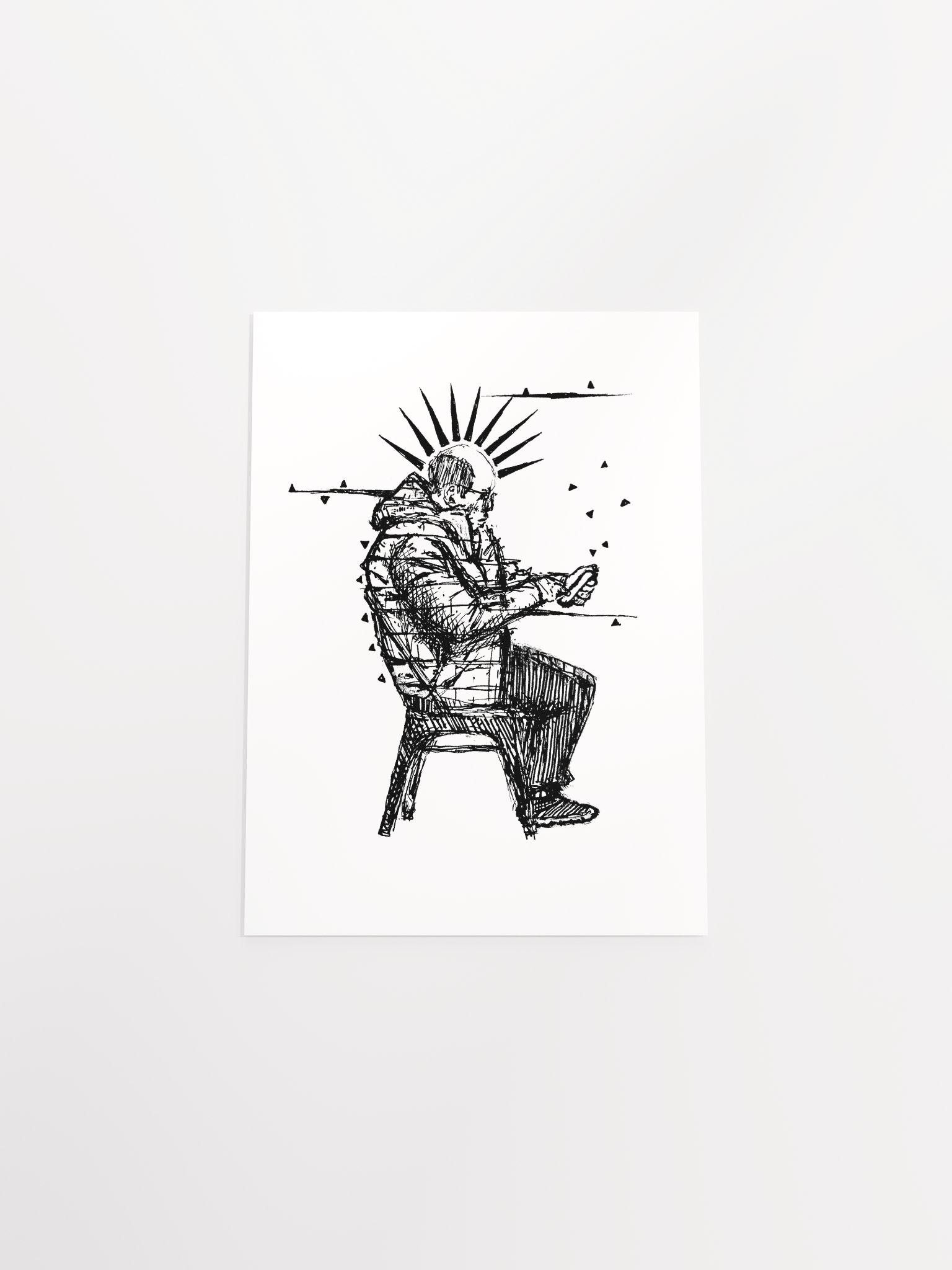 BAAAAAAALD! / Liberty Spikes Print product image (4)