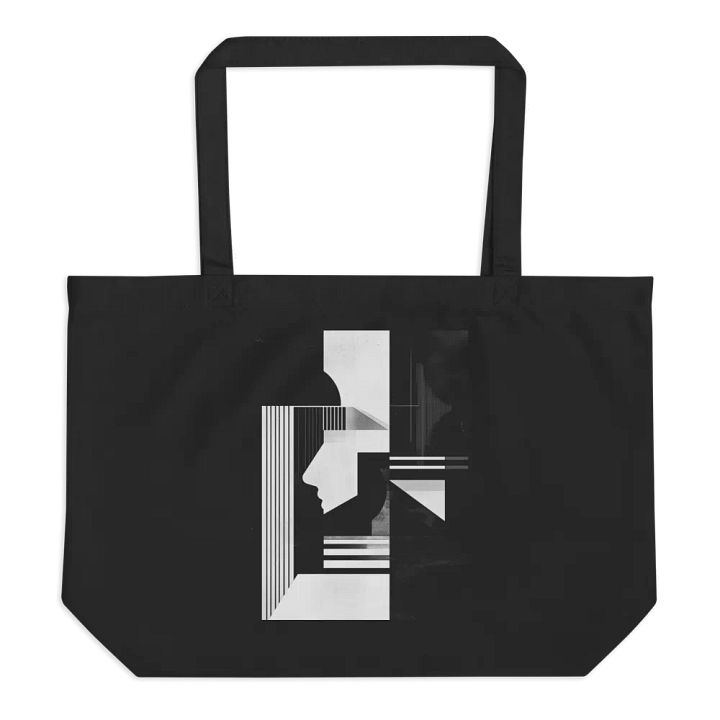 Abstract Persona 005 (Black) (Organic Cotton Tote) product image (1)