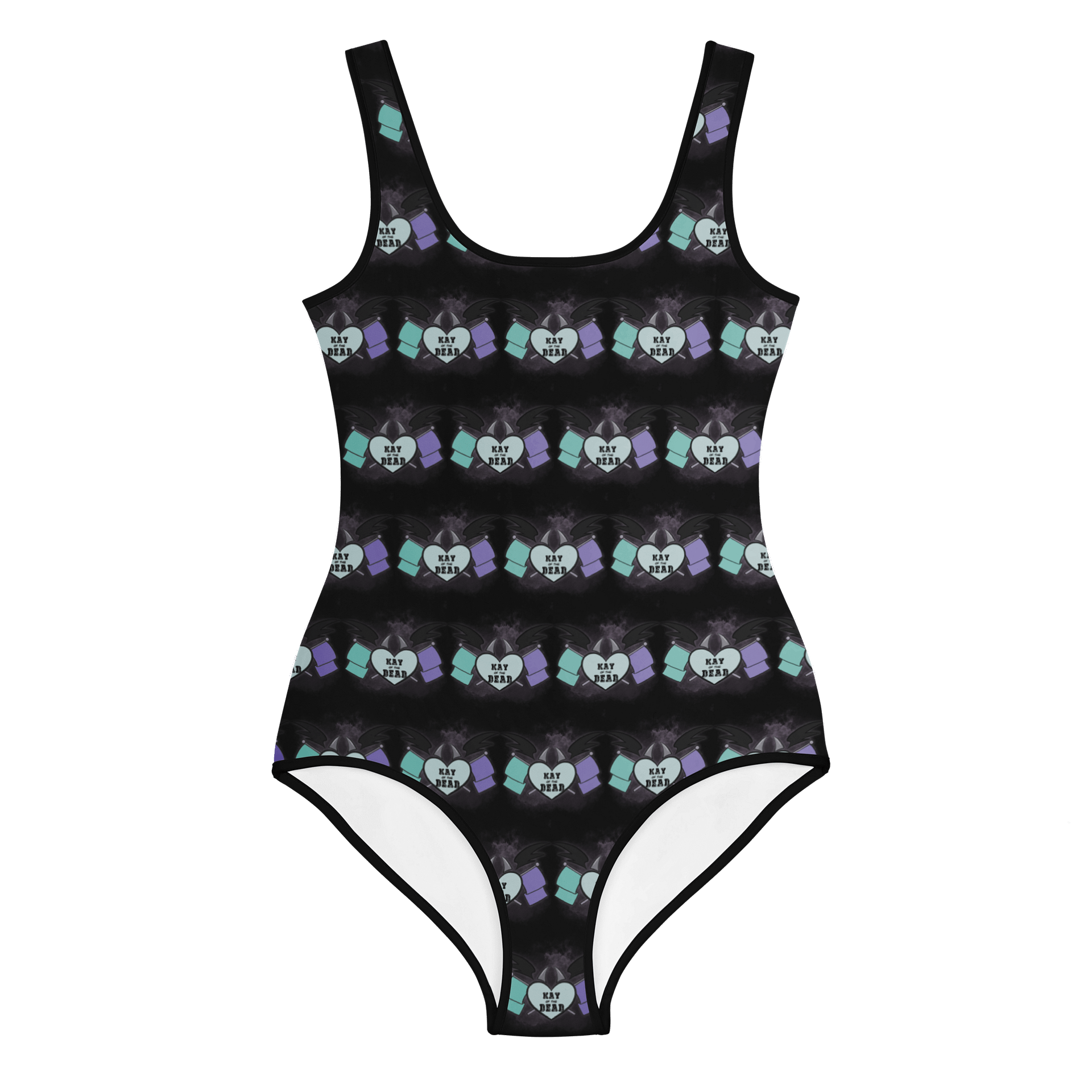 Kay_of_the_Dead Logo Youth Swimsuit product image (1)