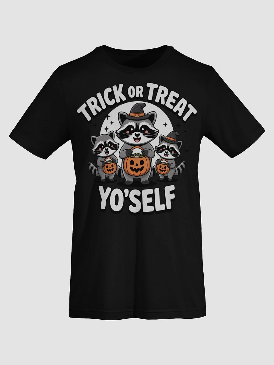 Witchy Raccoon Halloween T-Shirt product image (69)
